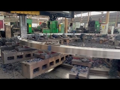 Stable Sealed Double Row Ball Slewing Bearing , Multifunctional Cross Roller Ring