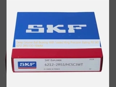  Deep Groove Ball Bearing With Sealed Ring Precision Rating P0 SKF 6212 2RS1 OD 110MM