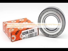 Non-Aligning Deep Groove Ball Bearing FAG 6206-2ZR 30*62*16mm For Industrial Applications