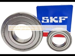 SKF 6314 ZZ 70*150*35mm Deep Groove Ball Bearing With Dust Cover  Sealed Grease Lubrication Speed 4300 R/min