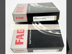 FAG HC7014C 70mm Inner Diameter Angular Contact Ball Bearing For Speed Oil Lubrication Max. Limited Speed 11000 R/min