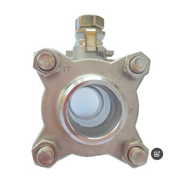 quality  Die Casting Ball Valve 304 Blue Wheel Copper Core For Water Treatment Applications factory