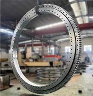 Turntable Large Slewing Ring Bearing Three Row Roller With Cast Aluminum Alloy Cage
