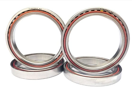 Clearance C5 Angular Contact Ball Bearing Practical With Open Seals
