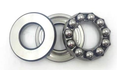 Sealed One Way Thrust Ball Bearings Separable With Brass Cage