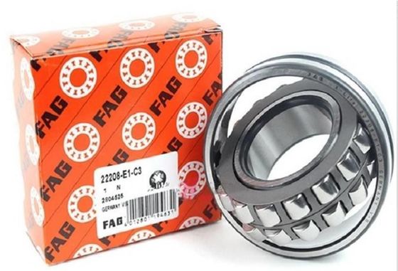 FAG 22208 Clearance C4 C3 C0 Tapered Bore Spherical Self Aligning Roller Bearings 80mm OD