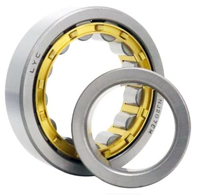 NU207EM LYC Single Row Spherical Roller Bearing With Speed Oil Lubricated Rotation 9500 R/Min