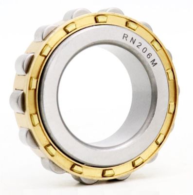 RN206M 30mm ID Single Row Cylindrical Roller Bearings  For Heavy Load Applications