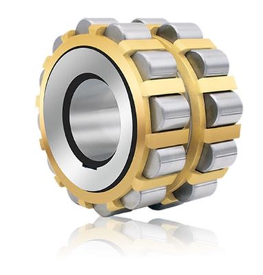 NN3008 9100 R/Min Grease Lubricated Rotation Double Row Cylindrical Roller Bearing With 41.3 KN Rated Dynamic Load
