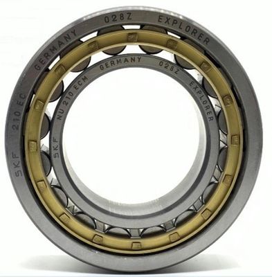 NU210ECM 20mm Width Speed Rotation  Cylindrical Roller Bearings For Oil Lubrication 7500 R/Min
