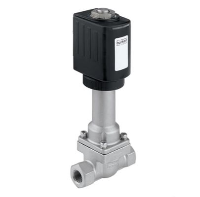 0290 Series Seals Material Fluoroplastic Burkert Solenoid Valve With Precision Die Casting Process Method