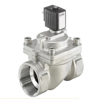 Die Casting Parts Burkert 0290 Solenoid Valve Two-Way Flow For Oil Industry