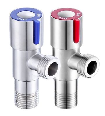 304 Stainless Steel Angle Valve Die Casting Parts With In-Wall Installation Method