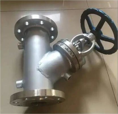 OEM/ODM Jacket Globe Valve BJ45H-16P Heavy Duty Manual Valve Die Casting Part