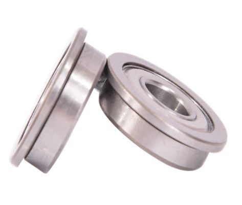 F6800ZZ 10*19*5MM Deep Groove Flange Bearings With Stop Grooves And Sealed Type