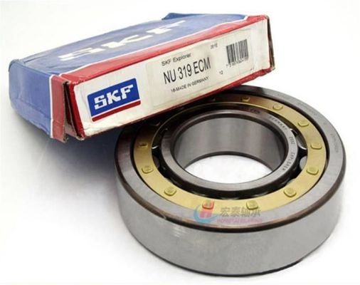 SKF NU319 High Precision Cylindrical Roller Bearing With Basic Static Load Of 380 KN And Open Seals Type
