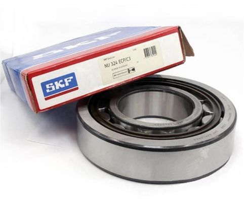 SKF NU324 120*260*55mm Cylindrical Roller Bearing For Fast Grease Lubrication At 1900 Rounds Per Minute